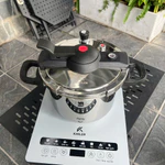 Nồi Áp Suất Inox KaiLer Dung Tích 6L Đáy Từ Liền Khối Van An Toàn 3 Cấp Bền Đẹp Dùng Cho Mọi Loại Bếp — ảnh 4