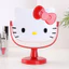 Gương Trang Điểm Để Bàn Mèo Hello Kitty Dễ Thương, Gương Xoay 2 Mặt Makeup Mini Cho Bé Gái, Bạn Nữ