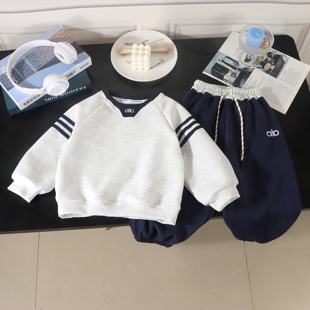 ​Bộ Áo Trẻ Em Mùa Xuân Thu Thời Trang Thường Ngày Quần Áo Trẻ Em Size 80-170​ SY8N