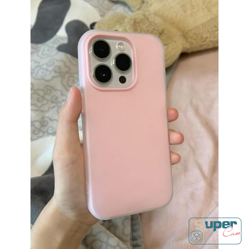 DCase Tương Thích Cho IPhone 13 15 16 17 11 12 14 Pro Max 7Plus XR X XS Max Air 7 14 6 15 16 Plus Thời Trang Sang Trọng Đơn Giản Kẹo Macaron Màu Sắc Vỏ Mềm Nhiều Màu Sắc