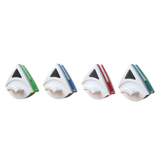 Dụng cụ lau kính từ tính hai mặt Dụng cụ tiện dụng 3-8mm Khăn lau kính gia dụng Dụng cụ làm sạch tam giác Khăn lau kính rỗng