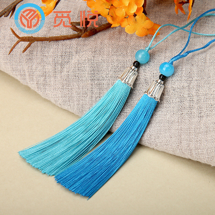 (5 cái)Tua rua cổ trang 8cm nhiều màu, Nguyên liệu làm trang sức cổ trang, Nguyên liệu DIY