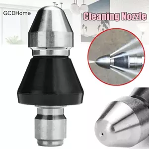 GCDHome Nạo vét áp suất cao Vòi phun làm sạch Máy rửa cống 6 vòi phun phản lực Máy giặt Thoát nước Vệ sinh Phụ kiện HOT