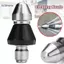GCDHome Nạo vét áp suất cao Vòi phun làm sạch Máy rửa cống 6 vòi phun phản lực Máy giặt Thoát nước Vệ sinh Phụ kiện HOT