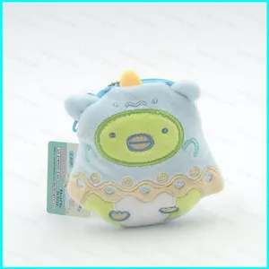 HK1 Sumikkogurashi Shirokuma Chim Cánh Cụt Sáng Tạo Dễ Thương Sang Trọng Ví Đựng Tiền Xu Tai Nghe Túi Charm KH1