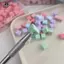 50 / 100 Cái Vuông Nail Art Sponge Set Gradient Nail Brushes Gel Ba Lan Thiết Kế Móng Tay Bọt Biển Lấy Bút Đồ Dùng Làm Móng Tay EMKK