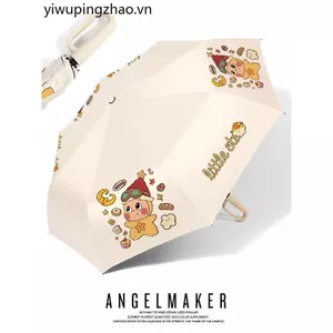 Ngôi Sao Người Hàng Hóa Dễ Thương Thung lũng Hoạt Hình Hai Chiều Tự Động Mưa Hoặc Mưa Ô Công Dụng Kép