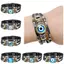 AqToCna Retro Nhiều Lớp Quỷ Vòng Tay Thời Trang Unisex Trang Sức Cho Các Bữa Tiệc Và Cosplay Sự Kiện AqToCna