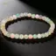 PNPIA- Opal Vòng Tay Pha Lê Nữ 8 Mm Đá Tự Nhiên Co Giãn Dây Trang Sức Bạn Gái Quà Tặng Thời Trang Hàng Ngày