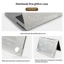 Ốp Macboot Air Pro Mèo Đen Trắng Đối Lập Cute Lấp Lánh Chống Va Đập | KTAP - World of Decals
