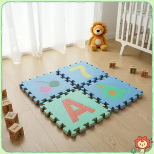 Interloing PE Foam Puzzle Play Mat Thiết kế số bảng chữ cái giáo dục không độc hại cho khu vui chơi tại nhà