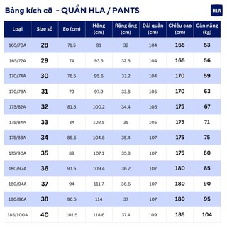 Quần Tây Nam HLA Màu Đen Ống Đứng Cao Cấp, Cotton Modal Thoáng Mát, Giữ Form Chuẩn, Phong Cách Lịch Lãm