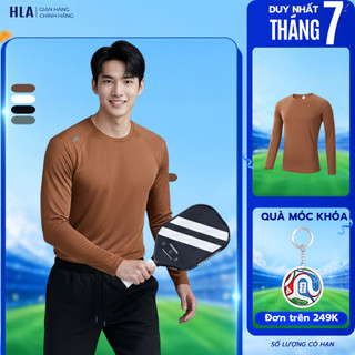 Áo Thun Giữ Nhiệt Dài Tay HLA Sportsday – Form Thể Thao Chống Nắng UV, Thoáng Mát