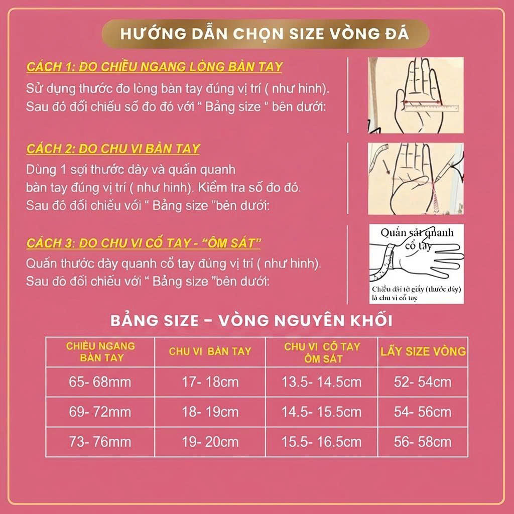 [𝐒𝐀𝐋𝐄] Vòng Tay Mắt Mèo Đào Hoa Nương Premium Hồng Trong – Trang Sức Đá Tự Nhiên Sang Trọng