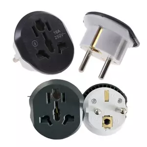 16A Universal EU Travel Adapter Euro Converter UK US AU sang EU AC Soet Plug [Vn]