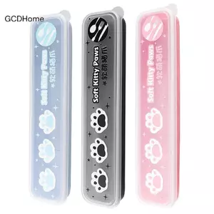 GCDHome Hộp Dao Kéo Học Sinh Thìa Hộp Bảo Quản Di Động Dao Kéo Hộp Bảo Quản Choptis Và Thìa Hộp Dao Kéo Hộp Rỗng HOT