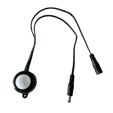 Dải đèn 5-24V Tủ quần áo 5A Cảm biến Dải đèn hồng ngoại Cảm biến cơ thể con người Đèn thanh mô-đun Công tắc cảm biến hồng ngoại