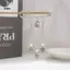 Handmade Dễ Thương An Toàn Pin Dây Xích Huy Hiệu Trâm Cài Charm Đính Hạt Thẩm Mỹ sel Dây Xích Mặt Dây Chuyền Trái Tim [Mina]
