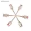 2 / 4 Cái 4mm Chuối Nữ Sang 2mm Pin HIFI Cáp Âm Thanh Bện Đồng Cắm FSI