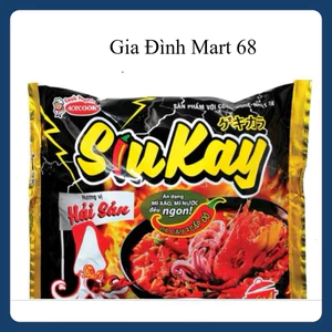 Mì SiuKay Acecook 127g Thùng 24 Gói – Mì Siêu Cay Hàn Quốc, Date Mới