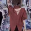 Áo sơ mi ngắn tay Niche Halter mùa hè 2026 Thiết kế sang trọng dáng rộng Phong cách phương Tây Che thịt Slimer Look Casual All @ -
