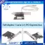 PCI-E 1X 1394 Thẻ ghi Video 4 cổng DV HD Thẻ Firewire 800 / 400 / 200 / 100Mbps Hỗ trợ trao đổi nóng cho máy tính để bàn