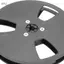 Apill Cuộn băng trống 5 inch Yoidesu bằng nhựa ABS dành cho học sinh với 3 lỗ chống gió để ghi âm tương tự (Đen)