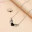 HFSHY Punk Thẩm Mỹ Goth Quỷ Trái Tim Dây Thép Gai Choker Nelace Không Gây Dị Ứng Hợp Kim Trang Sức Cho Câu Lạc Bộ Đảng Mặc VN