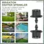 150 Chiếc Có Thể Điều Chỉnh Tưới Nhỏ Giọt Tưới Tưới 1 / 4 Inch Emitter Nhỏ Giọt Nhỏ Giọt Tưới Tưới Rắc Cho Bãi Cỏ