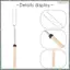 Marshmallow Rang Que BBQ Phuộc Kính Thiên Văn Cho Xúc Xích Hot Dog Smores Xiên Lửa Hố Cắm Trại Bếp Cắm Trại B