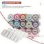 10 chip poker acrylic chuyên nghiệp 100 khay chip (không có nắp)