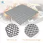 Thảm bảo vệ bồn rửa bằng silicon, Tấm bảo vệ quầy phơi bát đĩa, cho dụng cụ và món ăn nhà bếp (Xám)