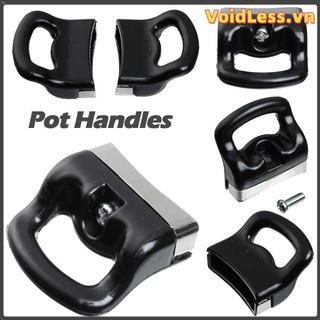 VOIDLESS 2 Tay Cầm Nồi Có Ốc Vít Dụng Cụ Nấu Ăn Cho Nhà Bếp Hấp Tay Cầm Một Lỗ Cầm