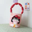Hoạt Hình Dễ Thương Trẻ Em Xô Túi Xách Lưu Niệm Sinh Nhật Cotton Đầy Túi Nách Cầm Tay Thiết Kế Niche Công Dụng Kép