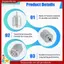 Động cơ trục DC hình trụ 6-12V 3000 RPM cho ô tô thông minh