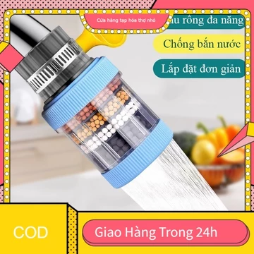 [COD]Máy lọc nước gắn trực tiếp vòi / Đầu lọc nước trực tiếp Đầu nối dài vòi nước Lõi lọc dày nâng cấp Lắp đặt đơn giản