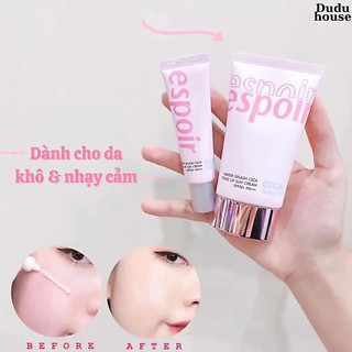 Kem Chống Nắng Espoir Water Splash Cica Tone Up Sun Cream SPF50+ PA++++ 60ml Duduhouse