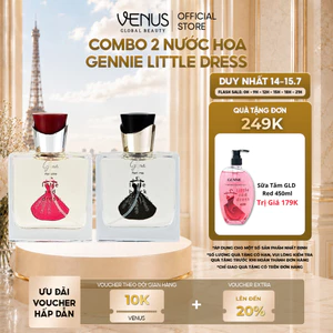 Combo Nước hoa Nữ Gennie Little Red + Black Dress 50ml