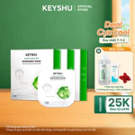 Combo 3 Hộp Mặt Nạ Sợi Xơ Rau Má Centella Fiber KEYSHU Dưỡng Ẩm, Làm Mềm Da (30ml x 30 miếng) — ảnh 1