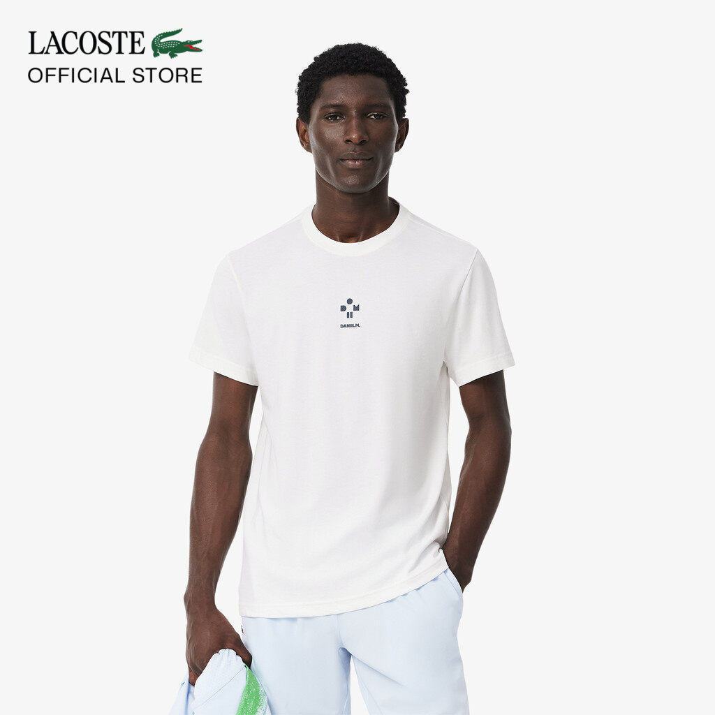 Áo Thun Tennis Lacoste Nam x Daniil Medvedev Công Nghệ Ultra-Dry