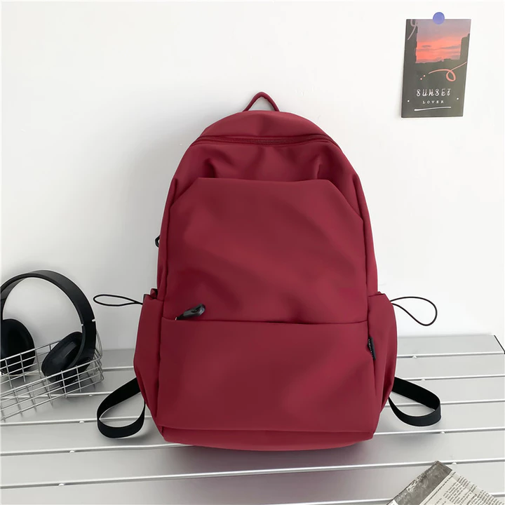 Women's Korean-Style Backpack – Water-Resistant, Large, for School – 7