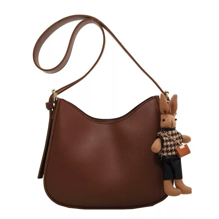 Women's Vintage Crossbody Bag – Large – 6