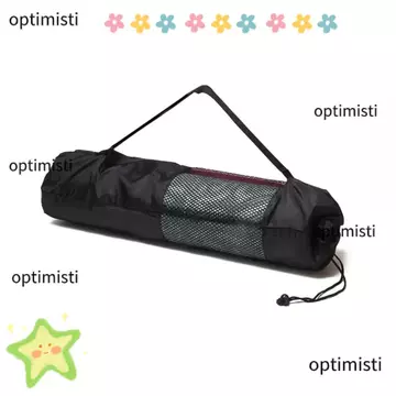 Túi đựng thảm tập Yoga OPTISISTI, Gói thảm tập yoga thoáng khí co giãn cơ bụng, Gói thảm thể thao Dụng cụ thể thao lưới Túi thể thao Yoga cho thảm tập yoga Pilates