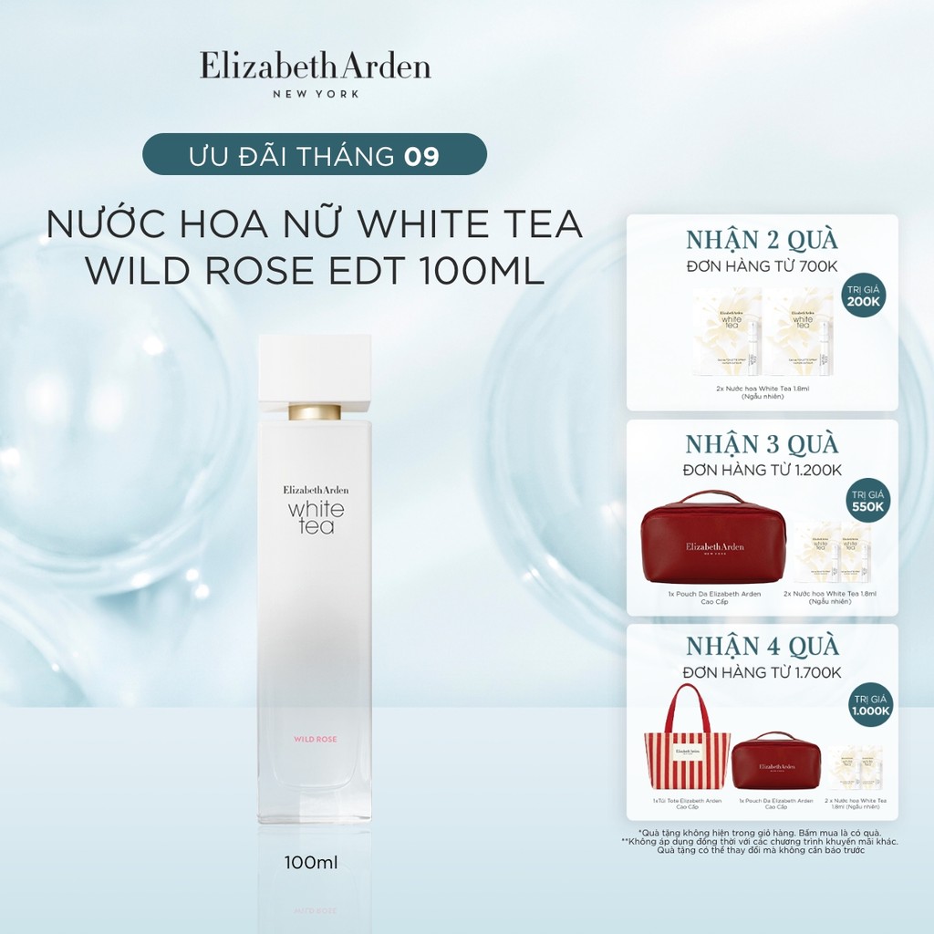 Nước hoa Nữ Elizabeth Arden White Tea Wild Rose EDT 100ml