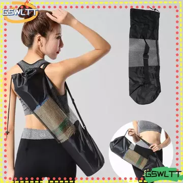Túi Thảm Tập Yoga GSWLTT, Kéo Dài Cơ Bụng Dây Đeo Có Thể Điều Chỉnh Gói Thảm Tập Yoga, Thảm Tập Yoga Ba Lô Carrier Lưới Thoáng Khí Chống Thấm Nước Túi Thể Thao Yoga Nam Nữ