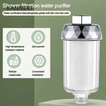 Bộ lọc nước phía trước KANNERT Tap Water, Bộ lọc vòi bếp đầu ra máy lọc đa năng, Bộ lọc vòi hoa sen lọc trước hữu ích Phụ kiện phòng tắm gia đình