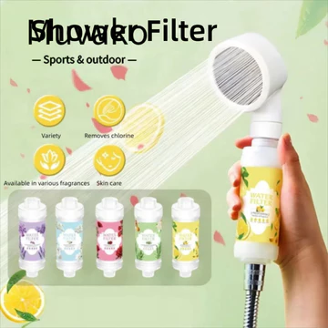 Bộ lọc vòi hoa sen MUVAKO, Bộ lọc đầu vòi hoa sen có thể thay thế PP, Máy lọc nước hoa Máy lọc vòi hoa sen Phụ kiện phòng tắm