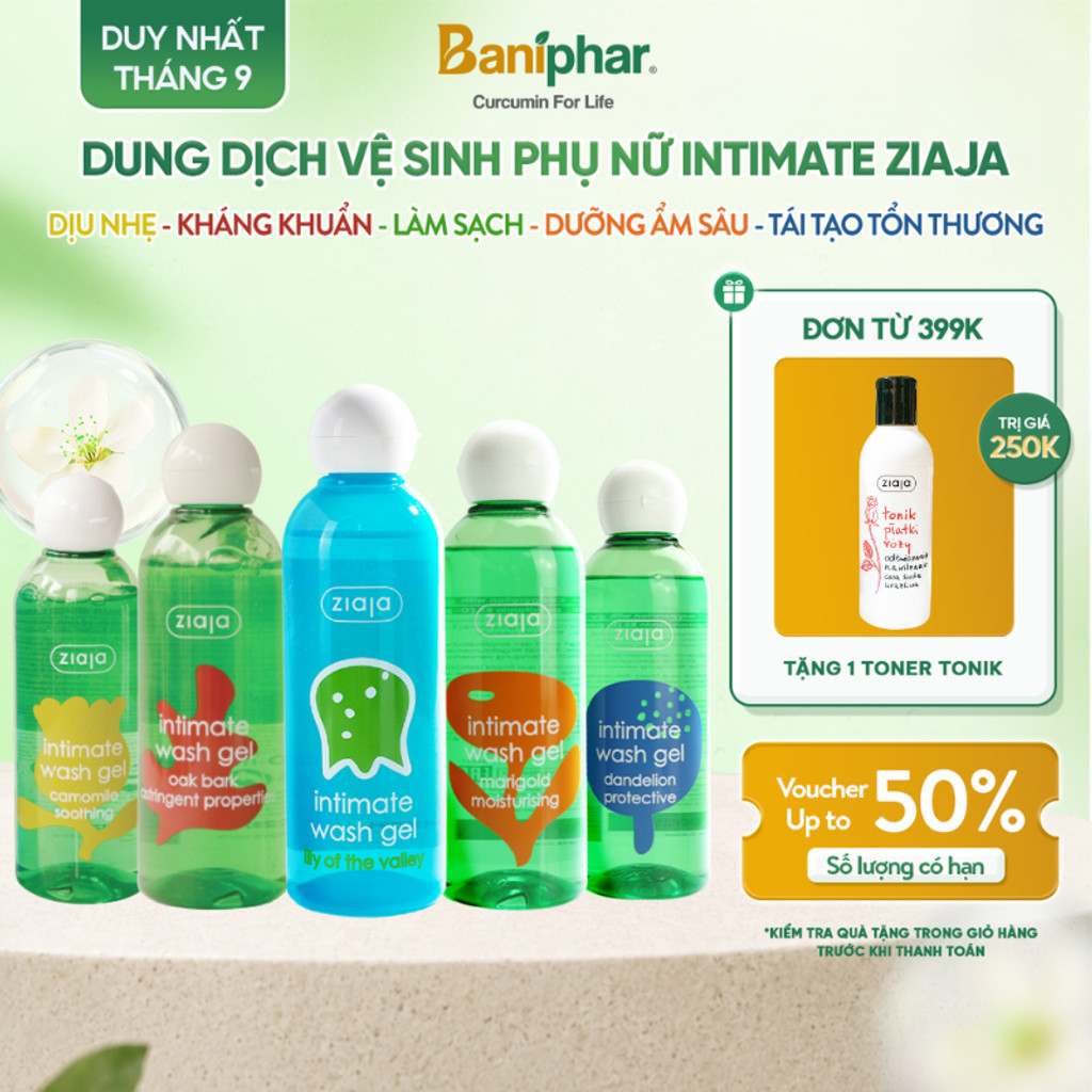 [LIVESTREAM] Dung Dịch Vệ Sinh Phụ Nữ Intimate ZIAJA Ba Lan Giúp Dưỡng Ẩm, Làm Sạch Khử Mùi và Cân Bằng pH Tự Nhiên