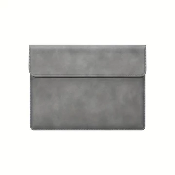 Tay áo máy tính xách tay giả da cao cấp Ardissi cho MacBook Air 13 "Thiết kế hình học dáng rộng, TSA Bảo vệ bền bỉ cho MacBook Air 13" & 14 "Màu xám nhạt, tay áo MacBook, túi đựng