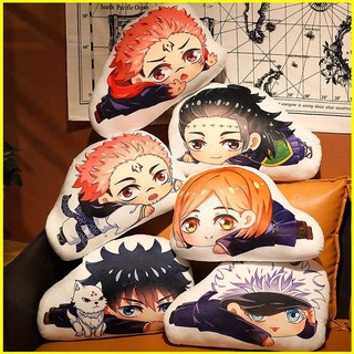 ST2 Jujutsu Kaisen Gối Búp Bê Sang Trọng Đồ Chơi Gojo Satoru Megumi Yuji Nobara Anime Đệm Trang Trí Nhà Quà Tặng TS2